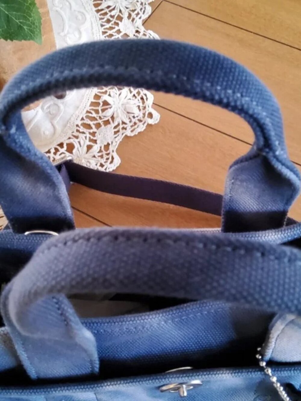 NEW Coach Cargo Tote Bag Tie Dye Blue - Picture 3 of 3